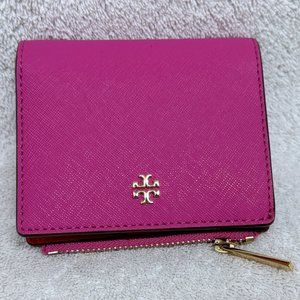 Tory Burch Emerson Mini Wallet - Hot Pink